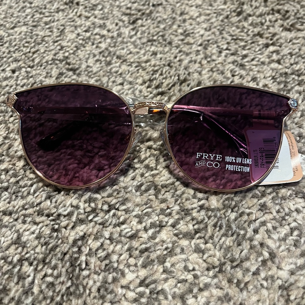 Brand new Frye sunglasses